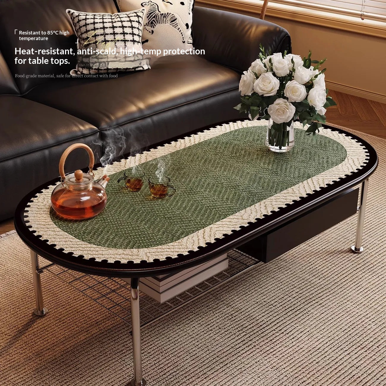 Custom dining table mats